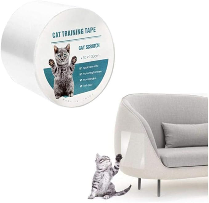 shewt AntiScratch Cat Training Tape, Cat Scratch Prevention Tape for