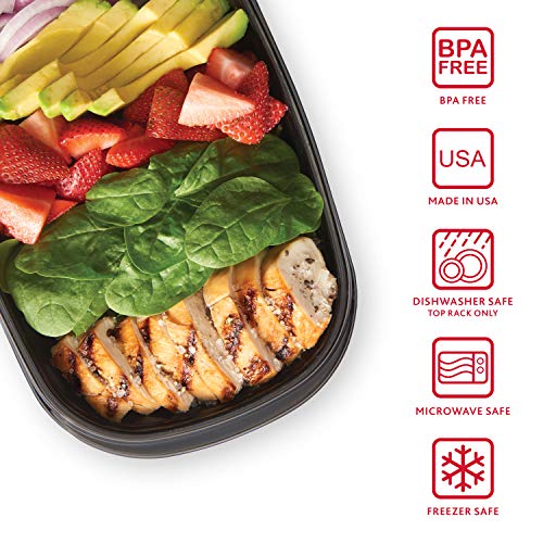 Rubbermaid TakeAlongs Food Storage Containers, Set of 22 (44 Pieces