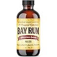 Bay Rum Aftershave Splash for Men - Crafted with Authentic Bay Oils from Dominica Republic in the Virgin Islands - Natural and Pure Ingredients - 4oz. - from Barberry Coast Shave Co.