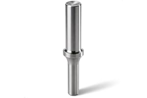 Krenlory A1620 Rivet Set F/ 3/16in - Pneumatic Air Hammer Rivet Bit .401 Shank Solid Rivet Tool Kit Fit Brazier Head, Solid, 