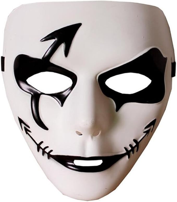Bynqr Halloween Mask Cool Spooky Party Ghost Cosplay Mask Amazon Co Uk Clothing