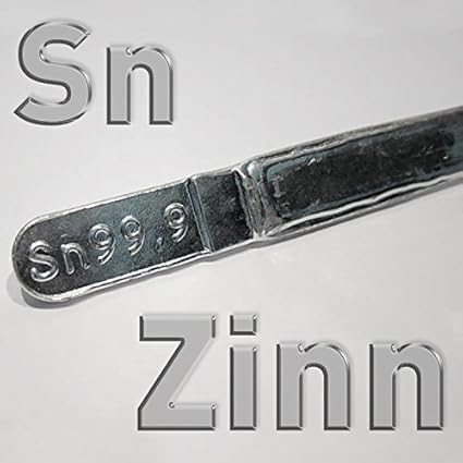 TFZ Reinzinn 99,9% Dreikantstange 1kg Zinn Sn 99,9