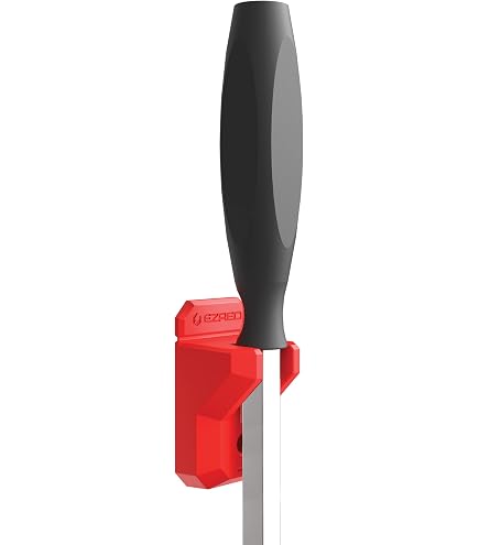 12-Piece Pry Bar Rack - Empty Tool Rack For Box-Lip Mounting