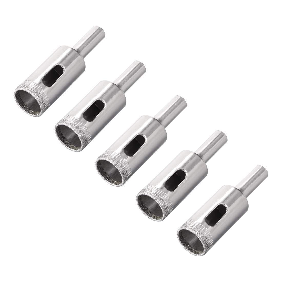 sourcing map 16mm Diamond Drill Bits Hole Saws for Glass Tile Porcelain Marble Ceramic Bottles Pots Brick Pack of 5
