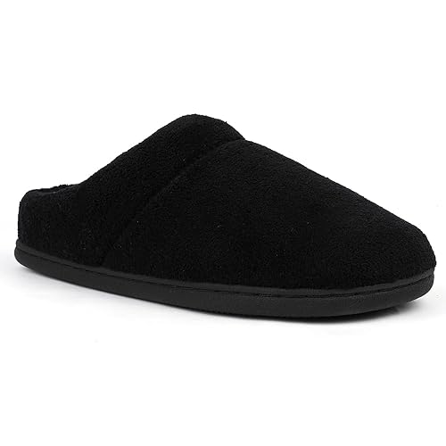 Tempur-Pedic Womens Windsock Scuff Casual Slippers Casual Black