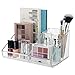 MEKBOK Makeup Organizer - Organize Cosmetics and Beauty Supplies - Acrylic Bathroom Organizers - Clear Plastic Storage Bins For Vanity