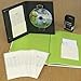 Self Adhesive Book Pockets - Book Processing - Date Grid - 5-1/4