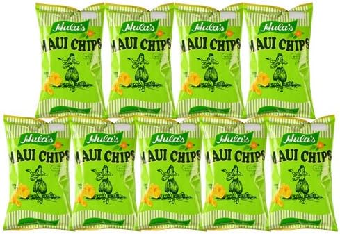Amazon フラ マウイチップス ハワイアンサワークリーム味 フラ印 Hula S 1箱9袋入り フラ おつまみ 珍味 通販