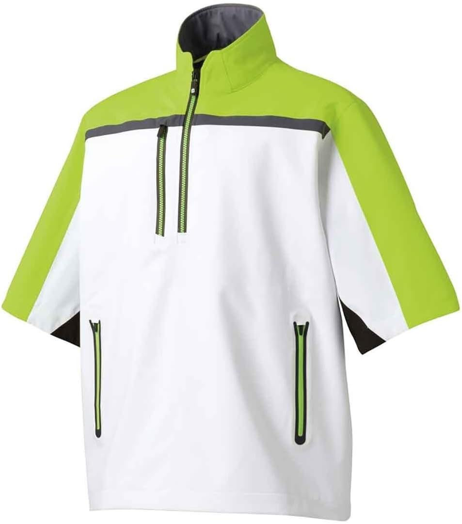 footjoy short sleeve rain jacket