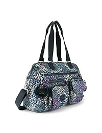 Kipling Mara Satchel impreso, ramo punteado