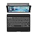 ZAGG Slim Book Pro - Ultrathin Case, Hinged with Detachable Bluetooth Keyboard with Kickstand for Apple iPad Pro 9.7 / iPad Air 2 - Black