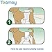Teamoy Reusable Wrap Diapers for Male Dogs, Washable Puppy Belly Band Pack of 3 (M, 13