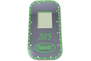FLORIDAS FINEST CUSTOM WORKS Florida’s Finest Custom Peterbilt 389 Shifter Boot Plate | Chrome Plastic Gear Shift Trim Plate | Exact Fit Replacement Shift Boot Plate | Includes Remote|Custom Semi-Truck Accessories - Green