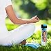 Savvy Infusion Flip Top Fruit Infuser Water Bottle - Unique Leak Proof Lid for Hikes, Outdoors - Dishwasher Safe Made with Tritan Shatter Proof Plastic - Great Gifts for Women - 24 Ounces Blue
