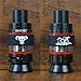 Silicone Superhero 18MM Vape Bands Tank Band Bumper Ring (Harley Quinn (3-Pack))