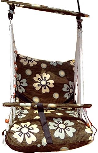 A&E zula Hanging Hammock Nylon Cotton Child Girl Boy Hanging Swing Chair Set Multi