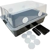Myco Labs Grower's Select 66Q Large Mushroom Monotub Fruiting Chamber with Filter Disks and Liner