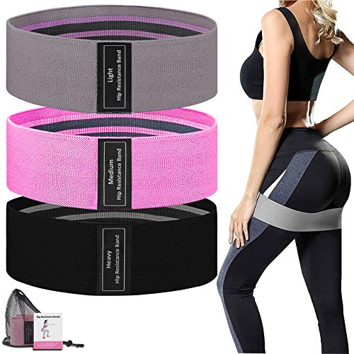 MOVOYEE-Exercise-Bands-for-Working-Out-Men-WomenWorkout-Elastic-Bands-Long-Fabric-Body-Resistance-Bands-Thick-Set-3-Loop-Fitness-Equipment-Fit-Home-Training-Gym-Booty-Legs-Arm-Butt-Hip-Yoya-Pilates