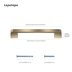 Lepatape 5 Pack Champagne Bronze Cabinet