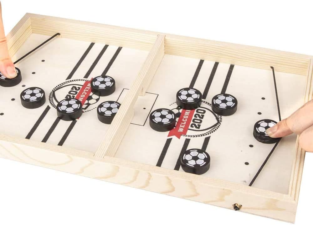 Sling Puck giochi da tavolo giochi da Hockey in legno