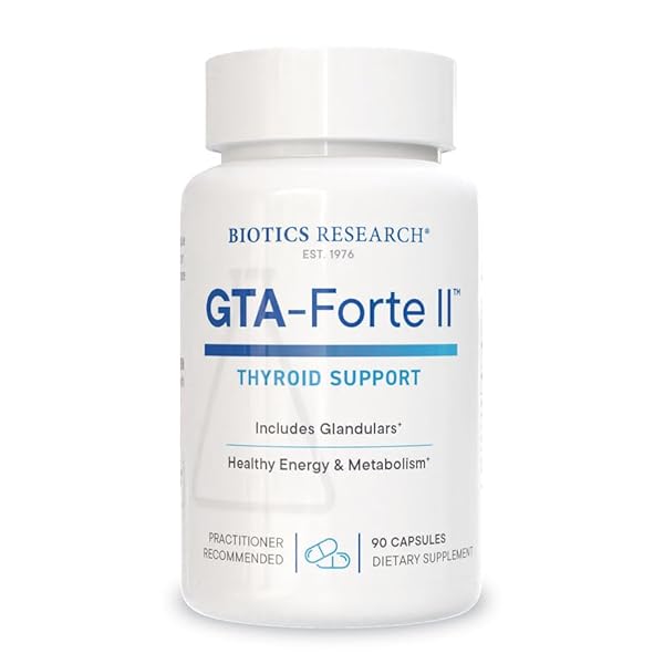 BIOTICS RESEARCH GTA FORTE II™ SELENIUM SUPPLEMENT WITH ZINC, COPPER, PORCINE GLANDULAR & RUBIDIUM, ENDOCRINE GLANDS SUPPORT, OPTIMAL HORMONAL BALANCE, PHYTOCHEMICALLY BOUND TRACE ELEMENTS 90 CAPSULES