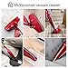 Cordless Vacuum, 2 in 1 Stick Vacuum Cleaner, Handheld Vacuum with 25.6V Li-ion Rechargeable Battery, HEPA Filtration for Carpet Hard Floor Dog Cat Pet Hair Dust Cleaning