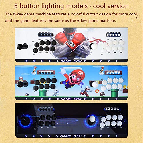 3D Game Machine Moonlight Treasure Box One Nostalgic Arcade Joystick Double Home Console 2263