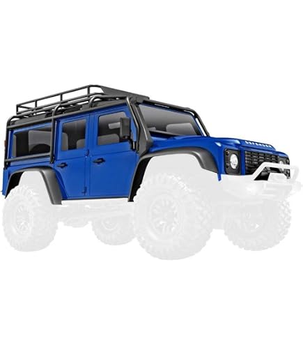 Amazon.com: Body TRX-4M Defender, Complete, Red: 9712-Red : Toys