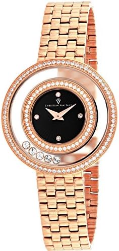 Christian Van SantWomen's CV4833 Gracieuse Analog Display Quartz Rose Gold Watch