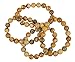 Viable Harvest 10mm Natural Stone Beaded Bracelet, Jasper Round with Reinforced Stretch Fit (Picture Stone)
