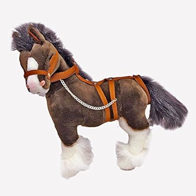 Bocchetta Rimsky Clydesdale Horse Plush Toy 30cm Australia