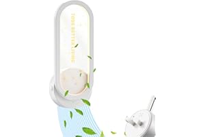 SAIMLOVE Air Purifier Plug In for Home Night light design,Air Ionizer Purifier Plug In,Portable Negative Ion Generator,Ionic Air Freshener For Pet Odor,Kitchen Odor,Dust,Smoke Smell
