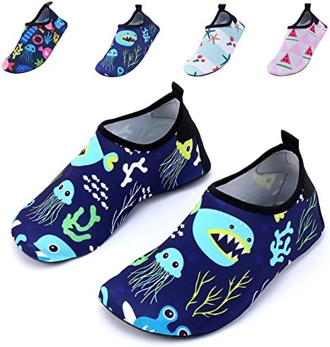 Kids Water Shoes Girls Boys Toddler Quick Dry Anti Slip Aqua Socks for Beach Outdoor Sports