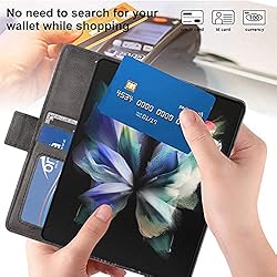 Lopnord Galaxy Z fold 3 Wallet Case, Phone Case for