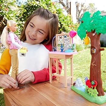 barbie national geographic entomologist doll and themed playset