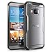 HTC One M9 Case, SUPCASE Unicorn Beetle Series Premium Hybrid Protective Clear Case for HTC One M9 , Retail Package (Frost Clear/Black)