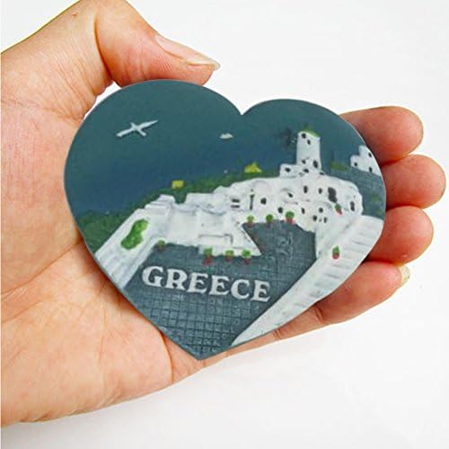 3D Resin Fridge Magnet San Francisco London Paris Japan Greece Sydney Bali Souvenir Gifts(6#)