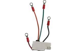 OEG Parts New Voltage Regulator Compatible With Plymouth Voyager Sundance Reliant; Compatible with Jeep Comanche Cherokee TJ Wrangler AND6038 AND6153 230-52049