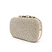 Gold Clutch Purses Classy Flower for Women Luxury Rhinestone Crystal Evening Clutch Bags Vintage Party (gold)