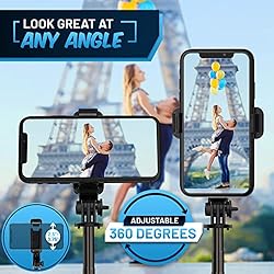 Texlar Selfie Stick Tripod with Remote for iPhone