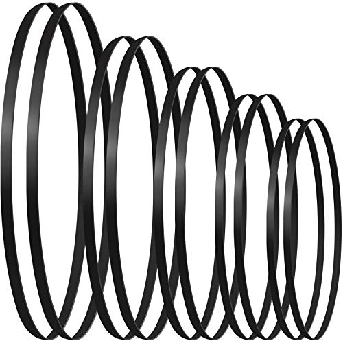 Photo 1 of 10 Pieces Turntable Belt Different Specifications Machine Recorder Rubber Belt for Repair Replacement Maintenance Most Kinds of Belt-Driven Turntables