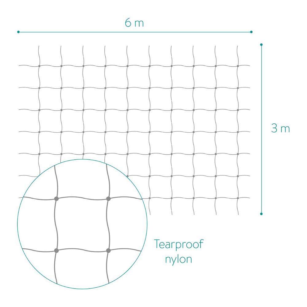 Rete Gatti Balcone PiuPet® Rete Per Gatti I Rinforzata I 8x3m - Foto 8