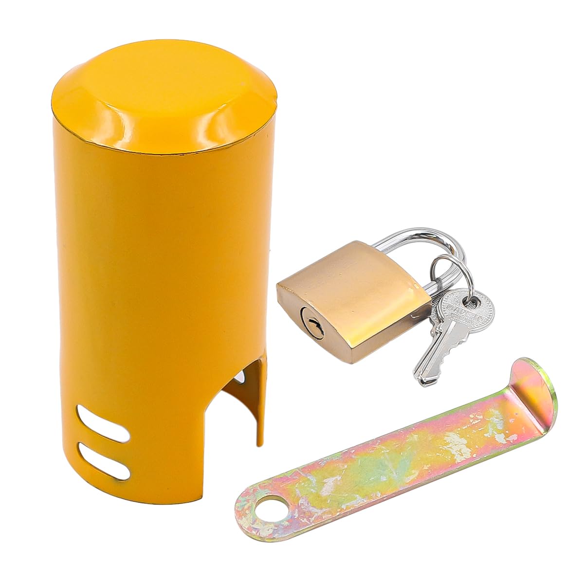 ZONADAH Outdoor Faucet Lock Tap Cover Tap Locking System Multifunctional Protective Lid for Faucet Lock Garden Hose Tap Lock Water Spigot Lock