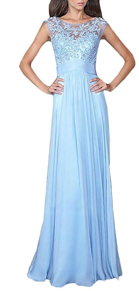 Vestiti Lunghi Donna Eleganti Bridesmaids Abito Estivi ...