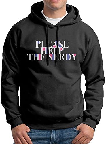 Men Please Help The Nerdy Hot Nerdy Guys Hoodie Creepypasta Vintage Cool Sweatshirts Classic