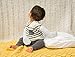 Handsocks Plushy Stay On Strap-Free No-Scratch & Warmth Baby & Kid Mittens (Medium (6-12 Months.to fit, Bicep Size Must be 5.0