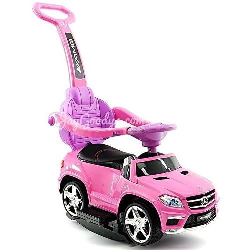 pink push car