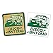 Disco Isn't Dead 4x4, Embroidered Patch & Sticker Combo (Iron-On)