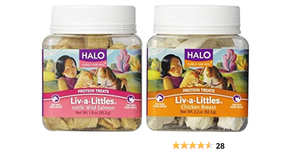 halo liv a littles chicken treats