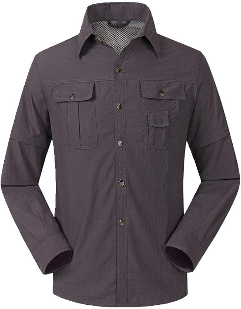 N\P QuickDrying ， Breathable Men's Outdoor Hiking Shirt for Men